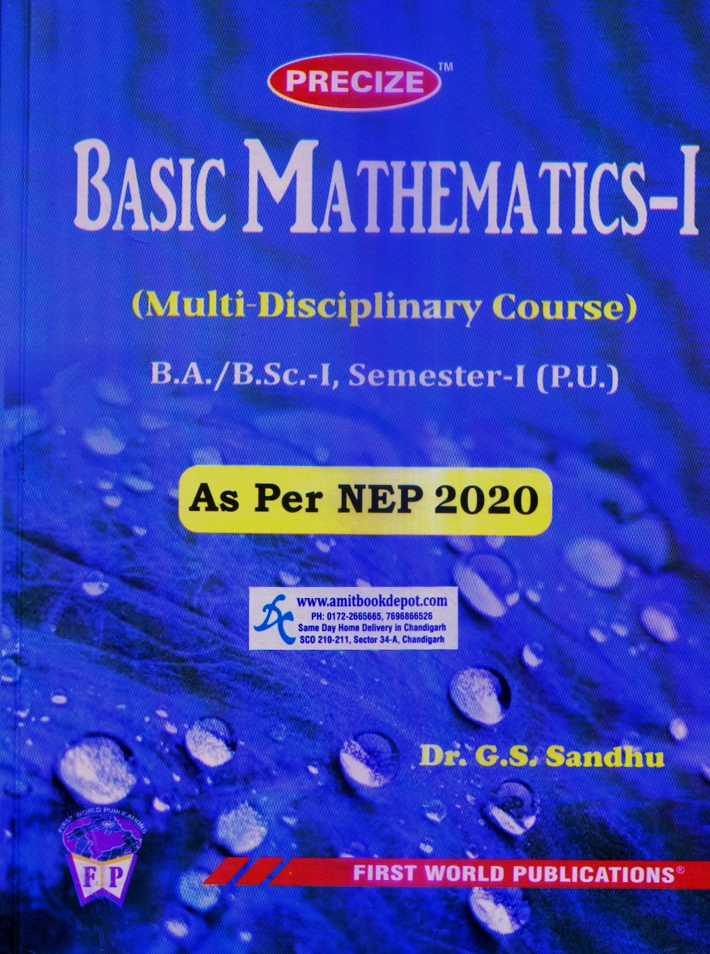 Precize Basic Mathematics MDC BA/BSC 1st Semester PU